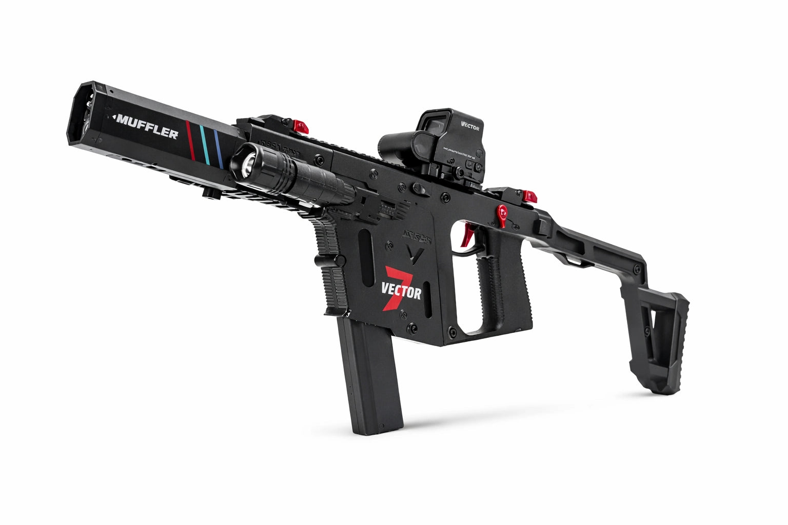 Vector Gel Blaster Smoke Edition by Tahito Toys with smoke effect and vibrant colors, ready for action and outdoor play.