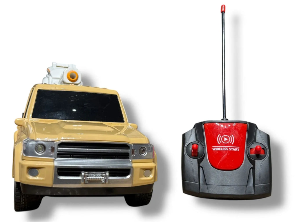Toyota Chasse RC Model Car – Remote Control with Water Turret Tahito toys