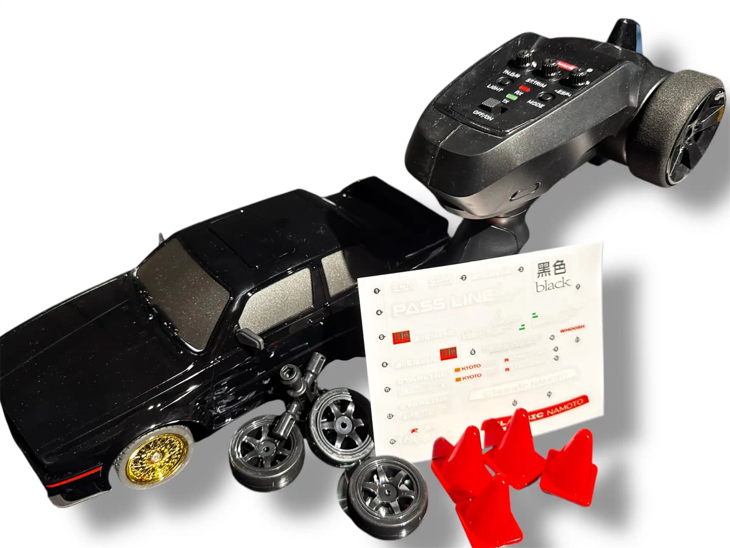 Retro Drifting RC Car – High-Speed Action with Lights Tahito toys