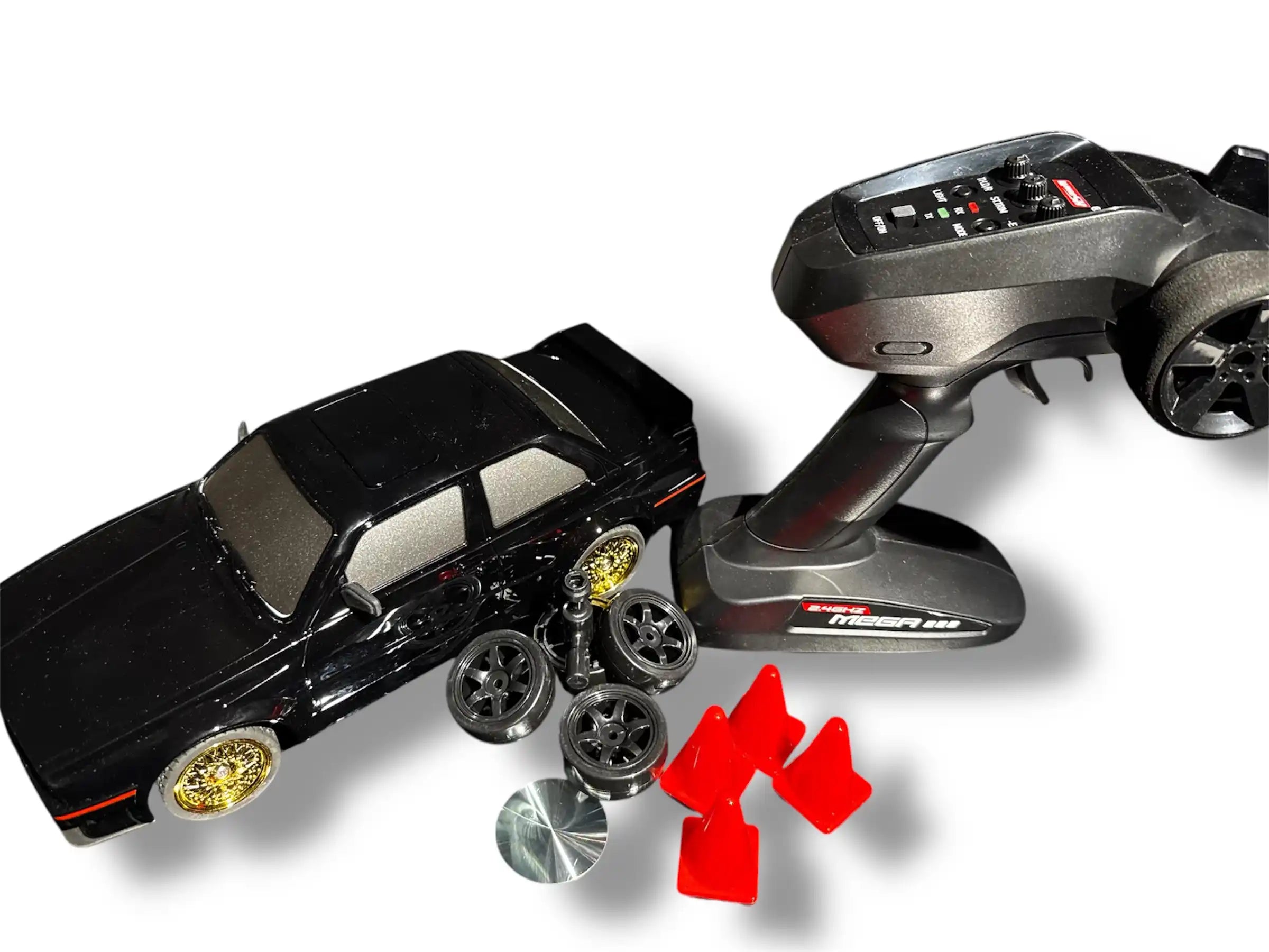 Retro Drifting RC Car – High-Speed Action with Lights Tahito toys