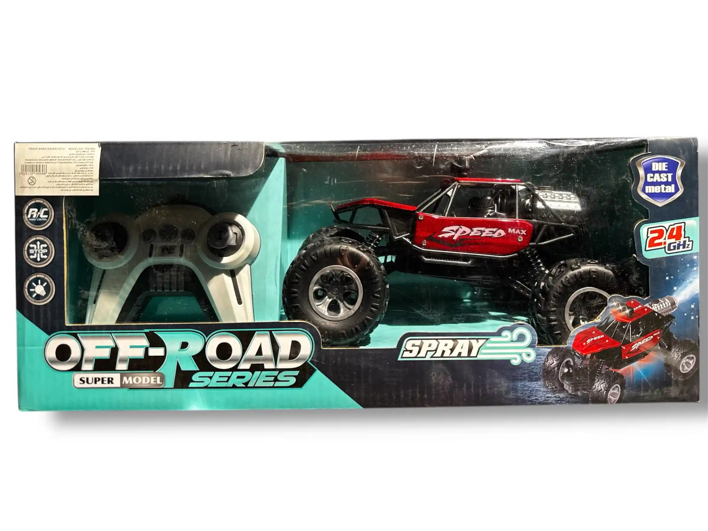 Off-Road Super Model Series RC Car – Road Control with LED Atomising Spray Tahito toys