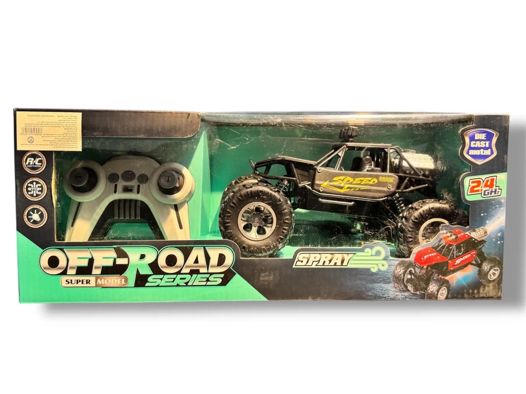 Off-Road Super Model Series RC Car – Road Control with LED Atomising Spray Tahito toys