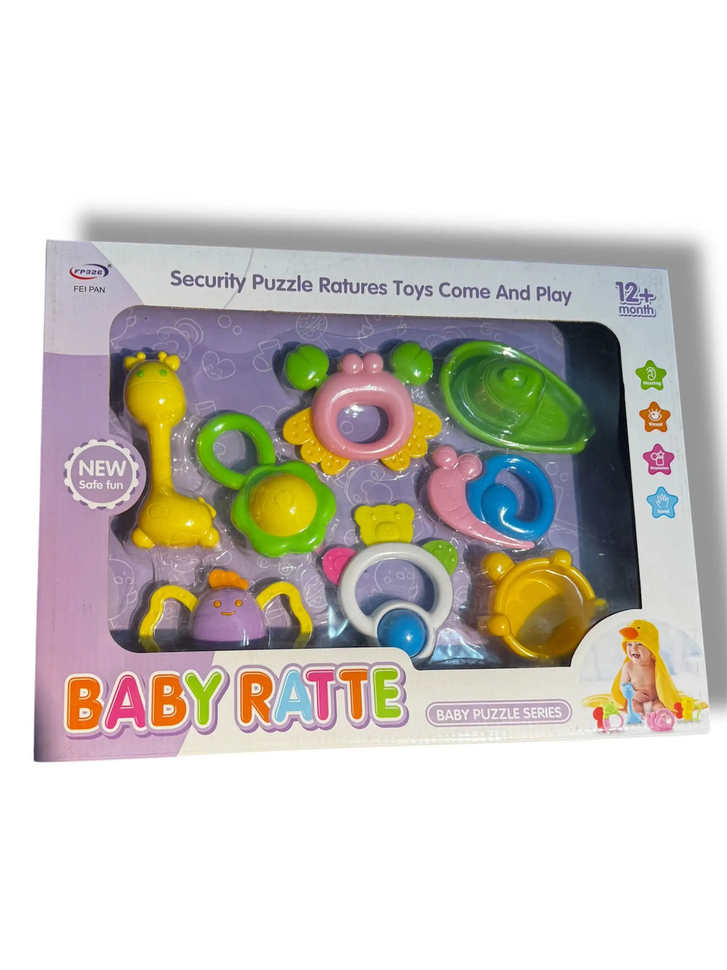 Baby Rattles Puzzle Tahito toys