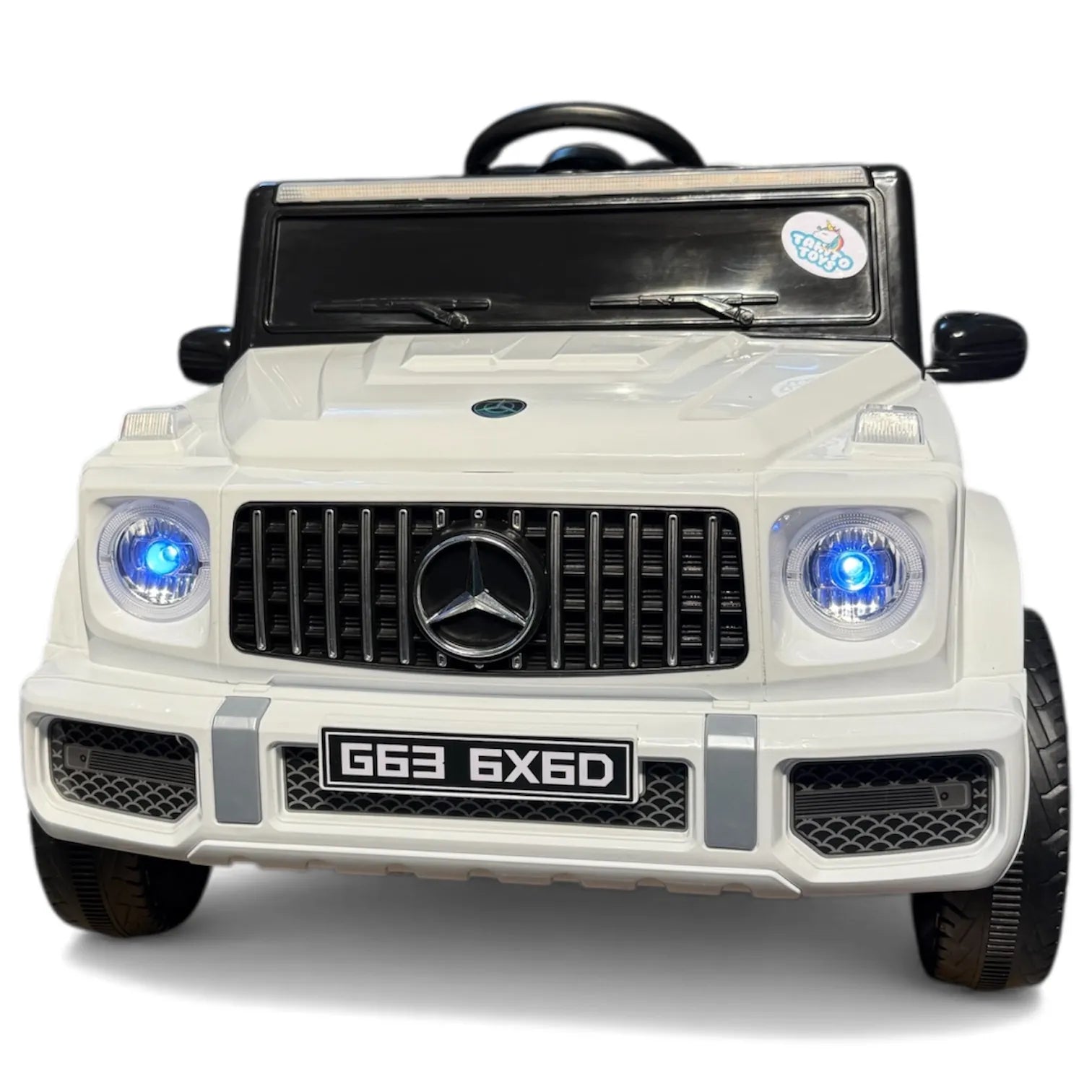 Tahito Toys Mercedes G-Class 6x6 toy vehicle with detailed exterior and realistic design, suitable for children’s play.