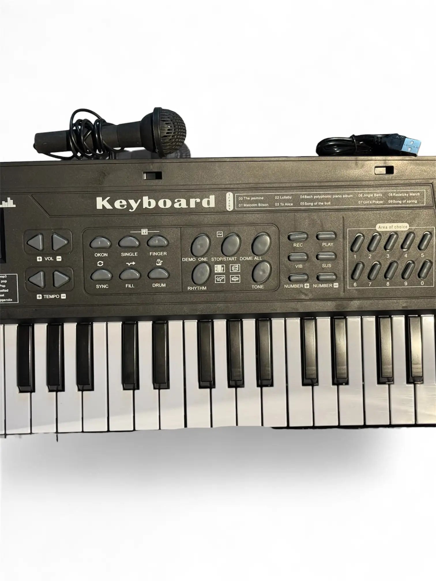 54-Key Electronic Keyboard Tahito toys