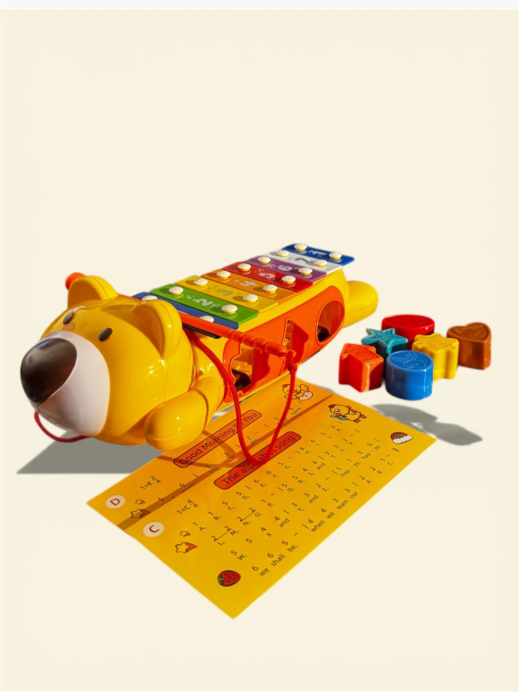 Bear Metallophone Tahito toys