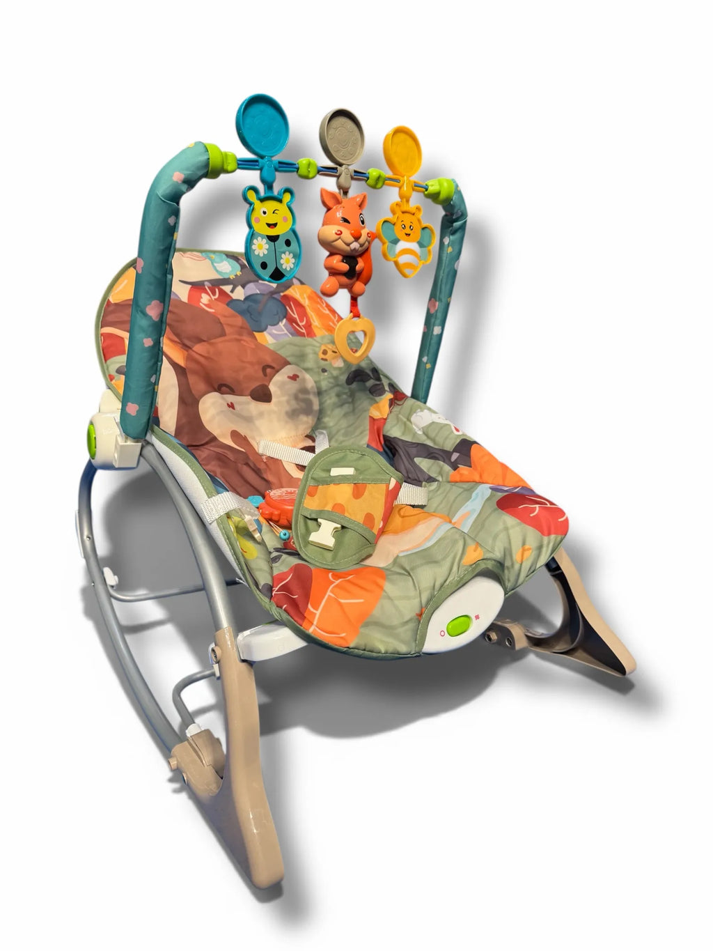 Infant to Toddler Comfort Rocker with Toys & Mosquito Net Tahito toys
