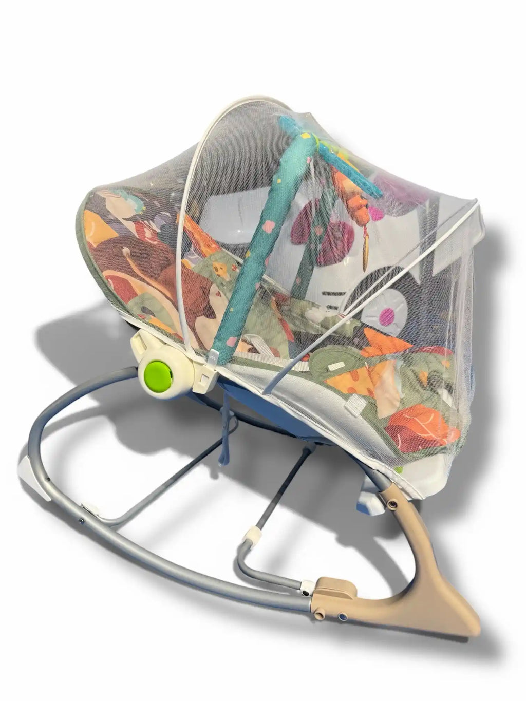 Infant to Toddler Comfort Rocker with Toys & Mosquito Net Tahito toys