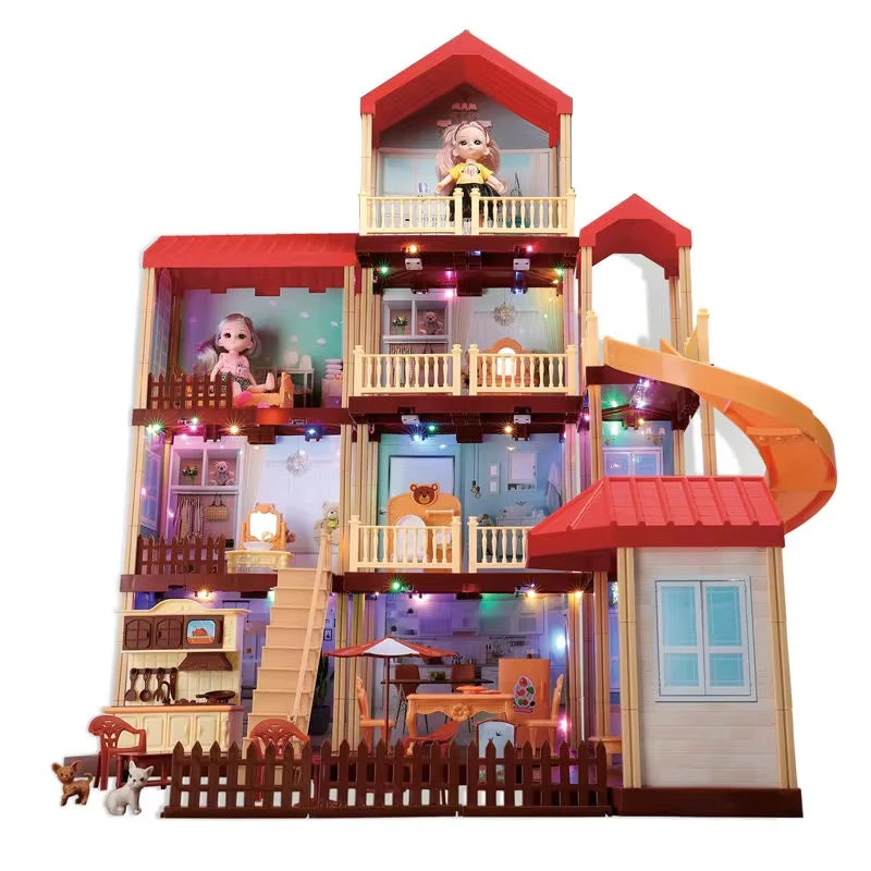 Dream House Princess – Build & Play Villa (322 PCS) Tahito toys