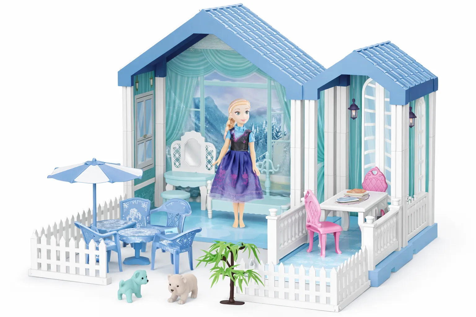Doll House with Roof Tahito toys
