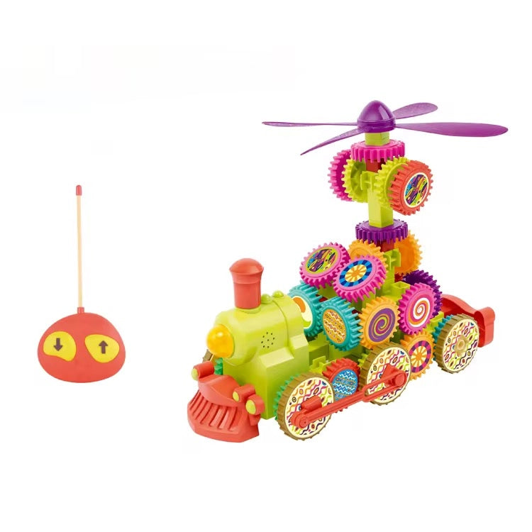 Gear Block – Light & Music Building Set (84 PCS) Tahito toys