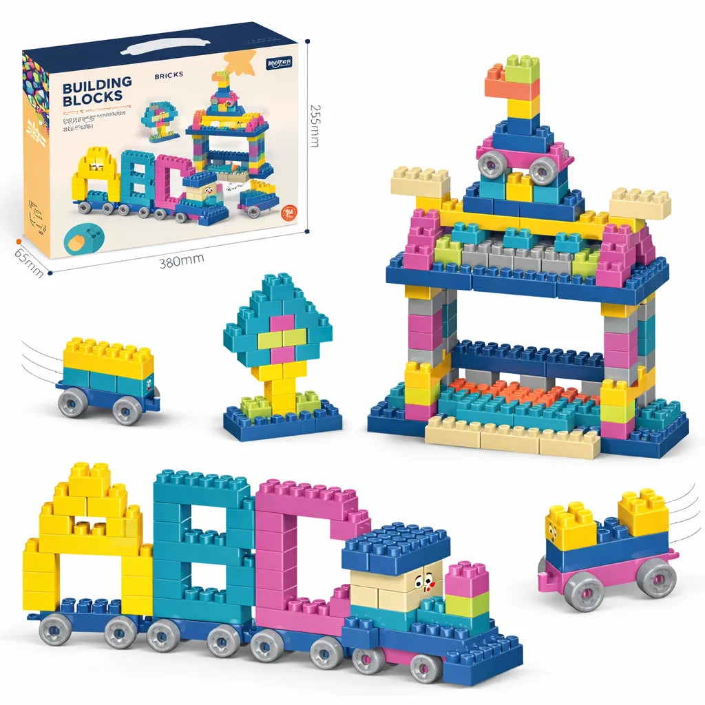 Gear Block Train – Light, Music & Gears Tahito toys