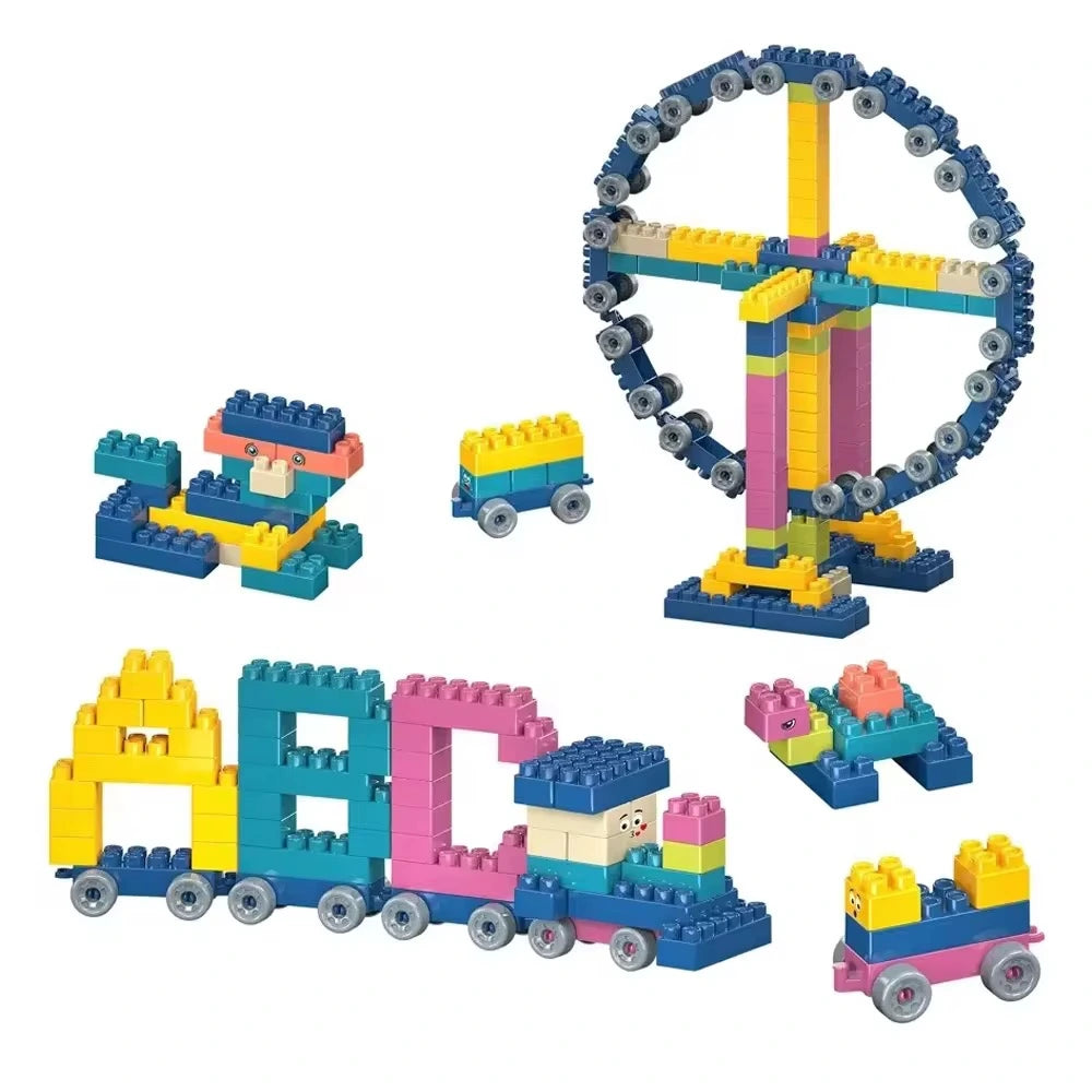 Gear Block Creative Building Set – 84 PCS Tahito toys