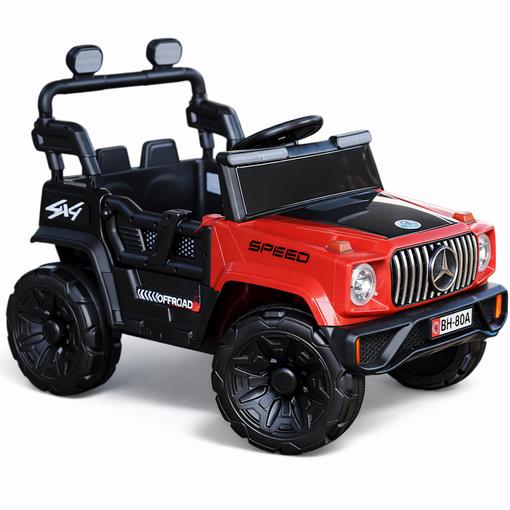 Tahito Toys Mercedes 4x4 toy vehicle, detailed miniature car with realistic design and sturdy build for children.