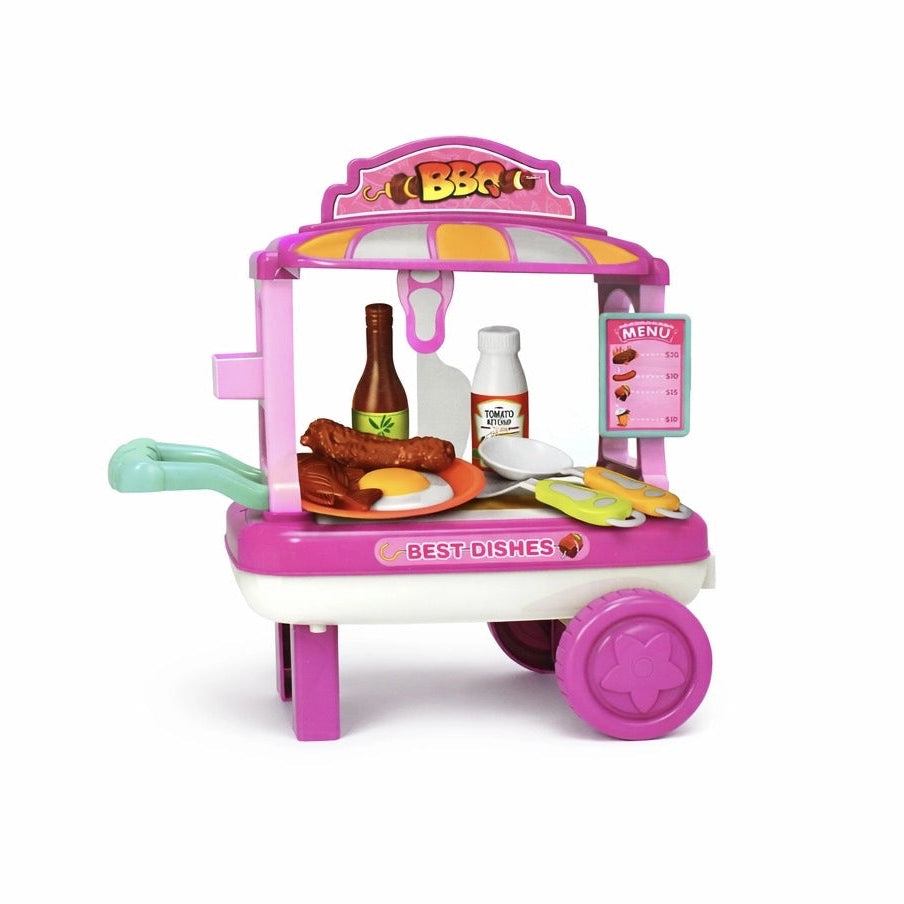 Little Chef BBQ Grill Play Set Tahito toys
