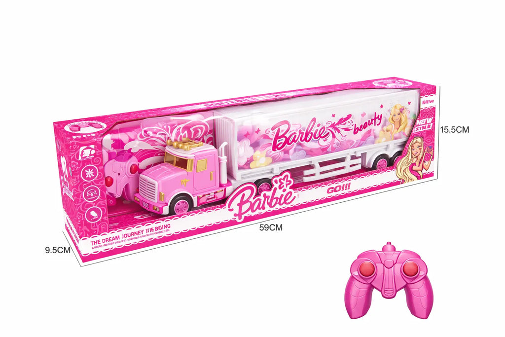 Barbie Remote Control Beauty Truck Tahito toys