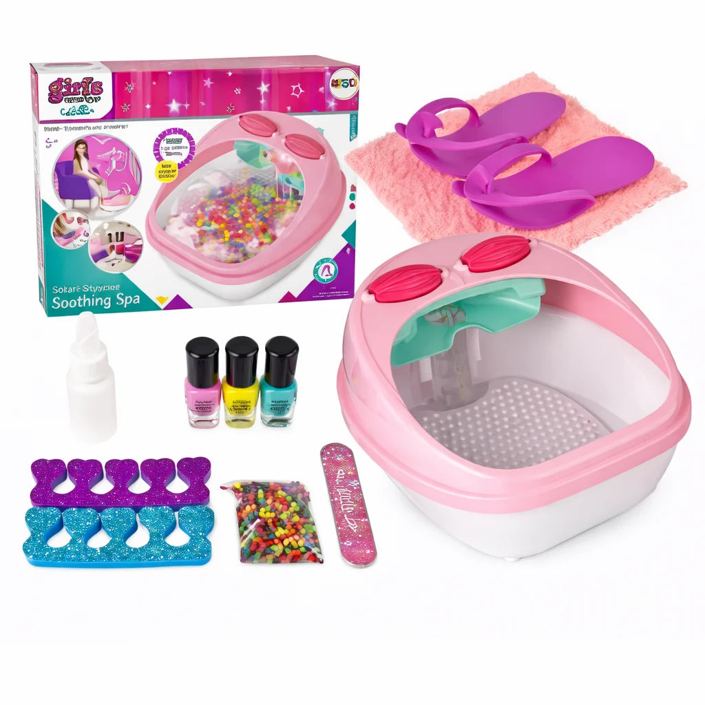 Magical Water Beads Foot Spa – Kids Pedicure Beauty Set Tahito toys