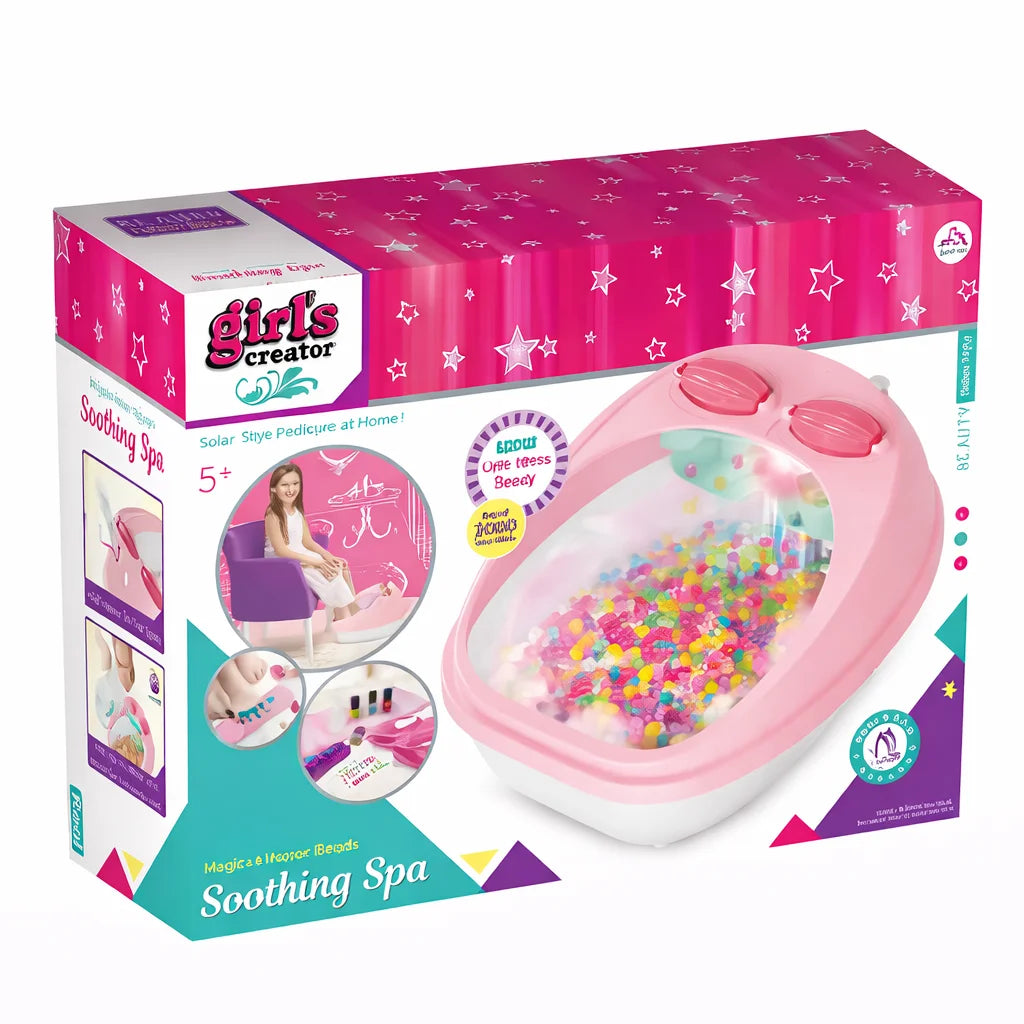 Magical Water Beads Foot Spa – Kids Pedicure Beauty Set Tahito toys