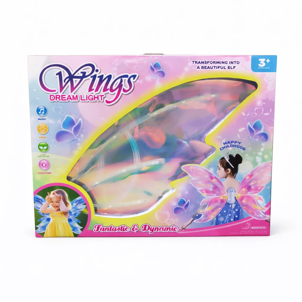 Magic LED Fairy Wings – Dream Light Tahito toys