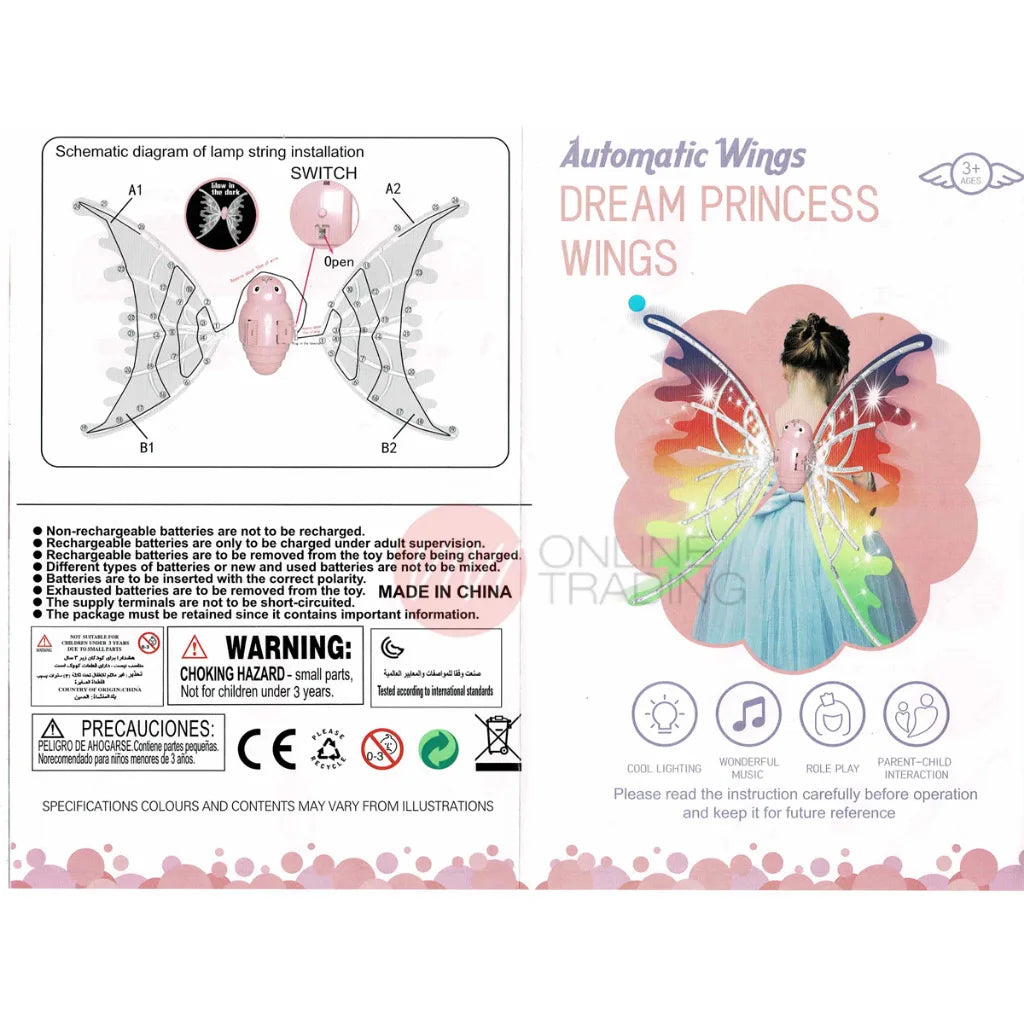 Automatic Dream Princess Wings Tahito toys