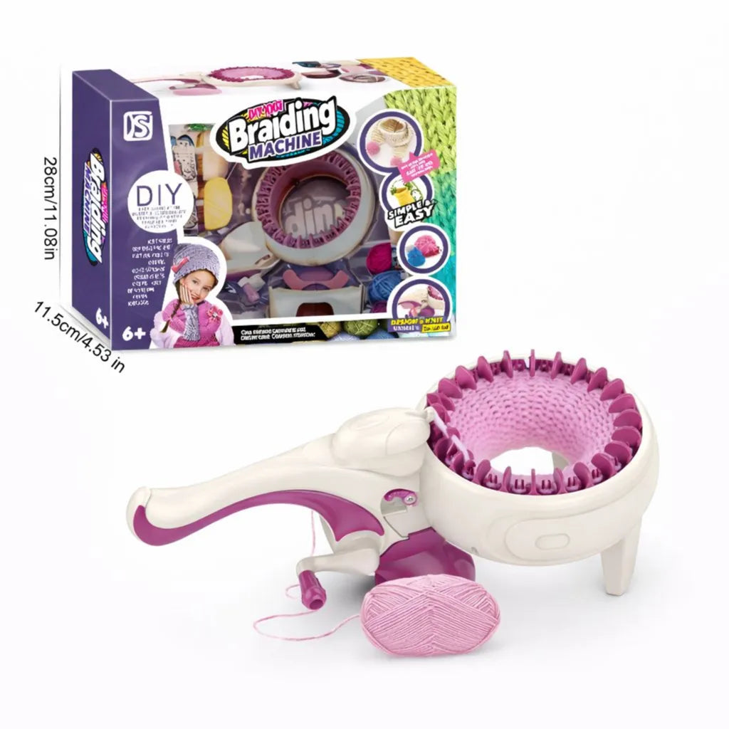DIY Braiding Machine Knitting Set Tahito toys
