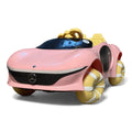 Tahito Toys Mercedes Smart toy car in black with detailed exterior and realistic design, perfect for young car enthusiasts.