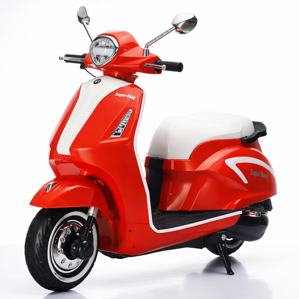 Large duck Vespa-style scooter toy Tahito toys