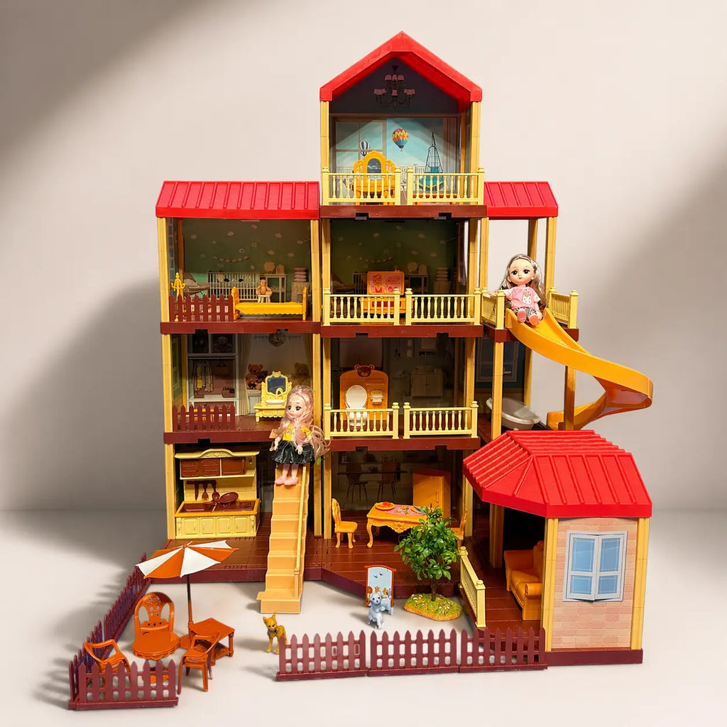 Luxury Princess Dollhouse Set Tahito toys
