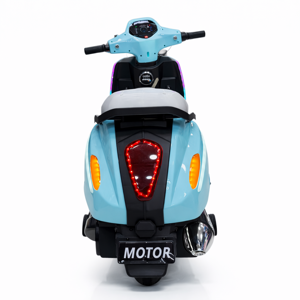 Large duck Vespa-style scooter toy Tahito toys