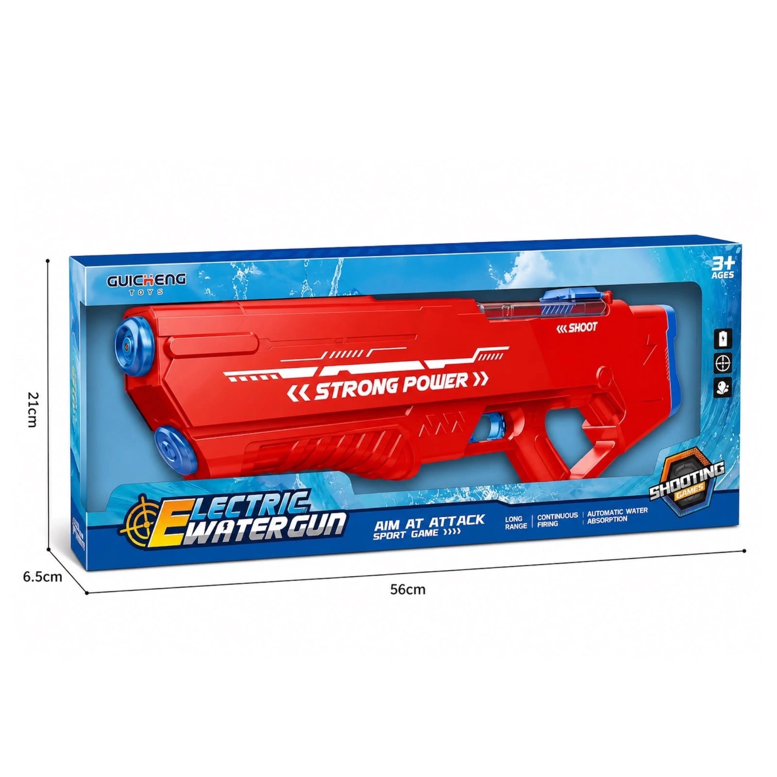 Electric strong power water-gun Tahito toys