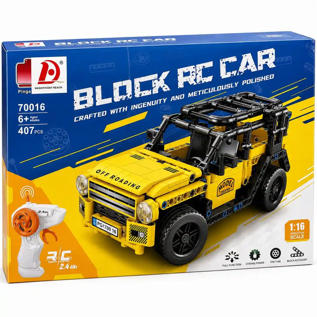 Off Road SUV RC Building Car – 407 Pieces Tahito toys