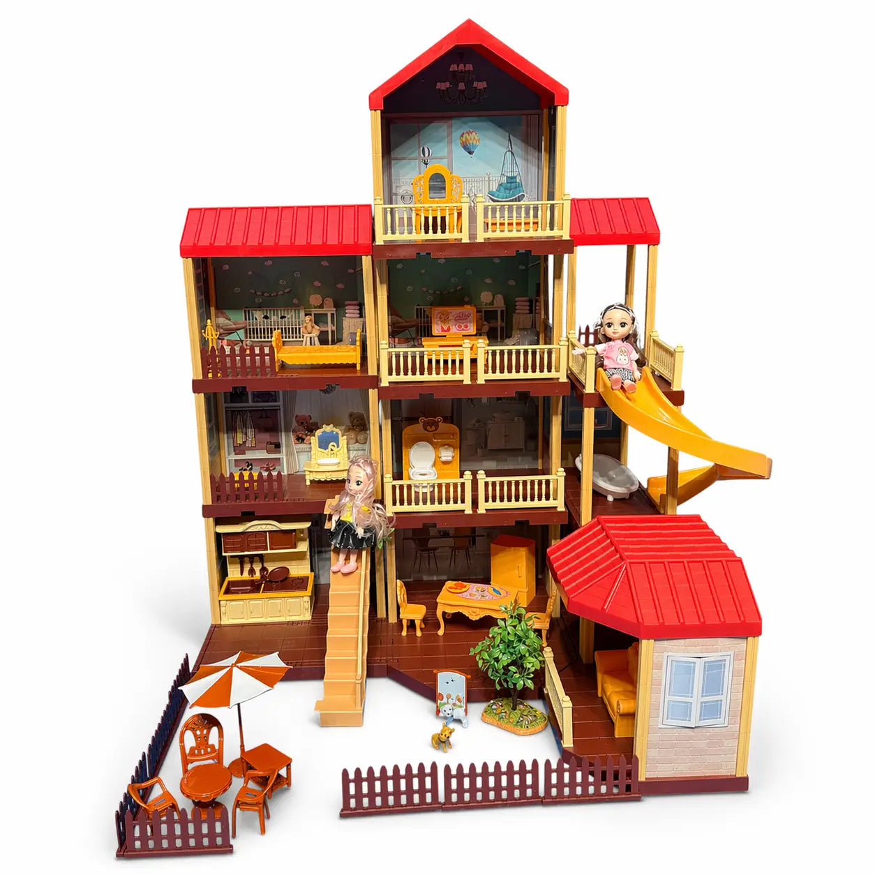 Luxury Princess Dollhouse Set Tahito toys