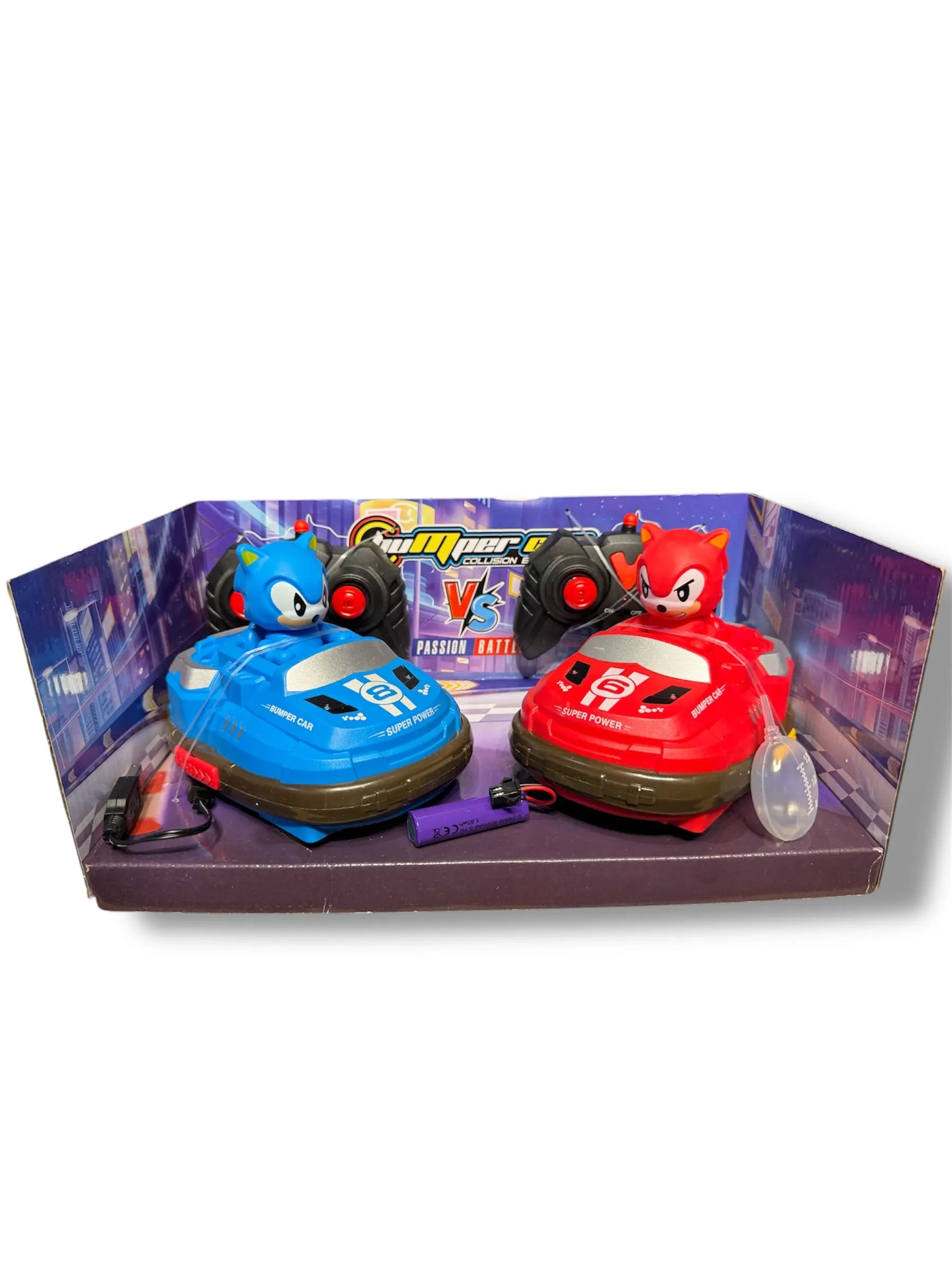 Sonic VS Bumper Cars – Smoke Effect Battle Set Tahito toys