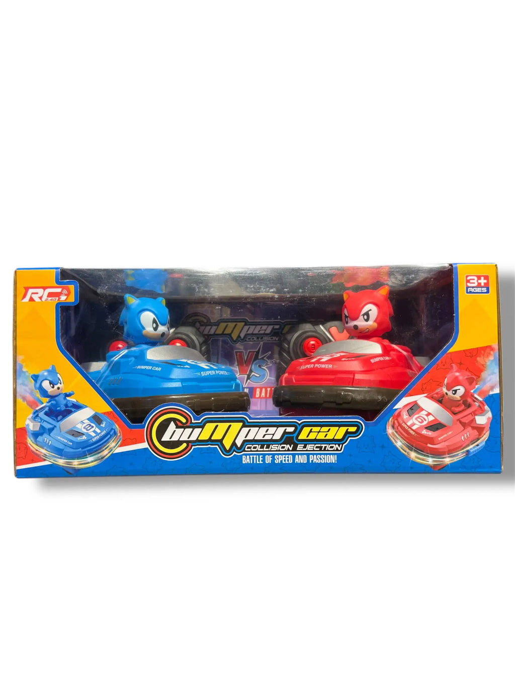 Sonic VS Bumper Cars – Smoke Effect Battle Set Tahito toys