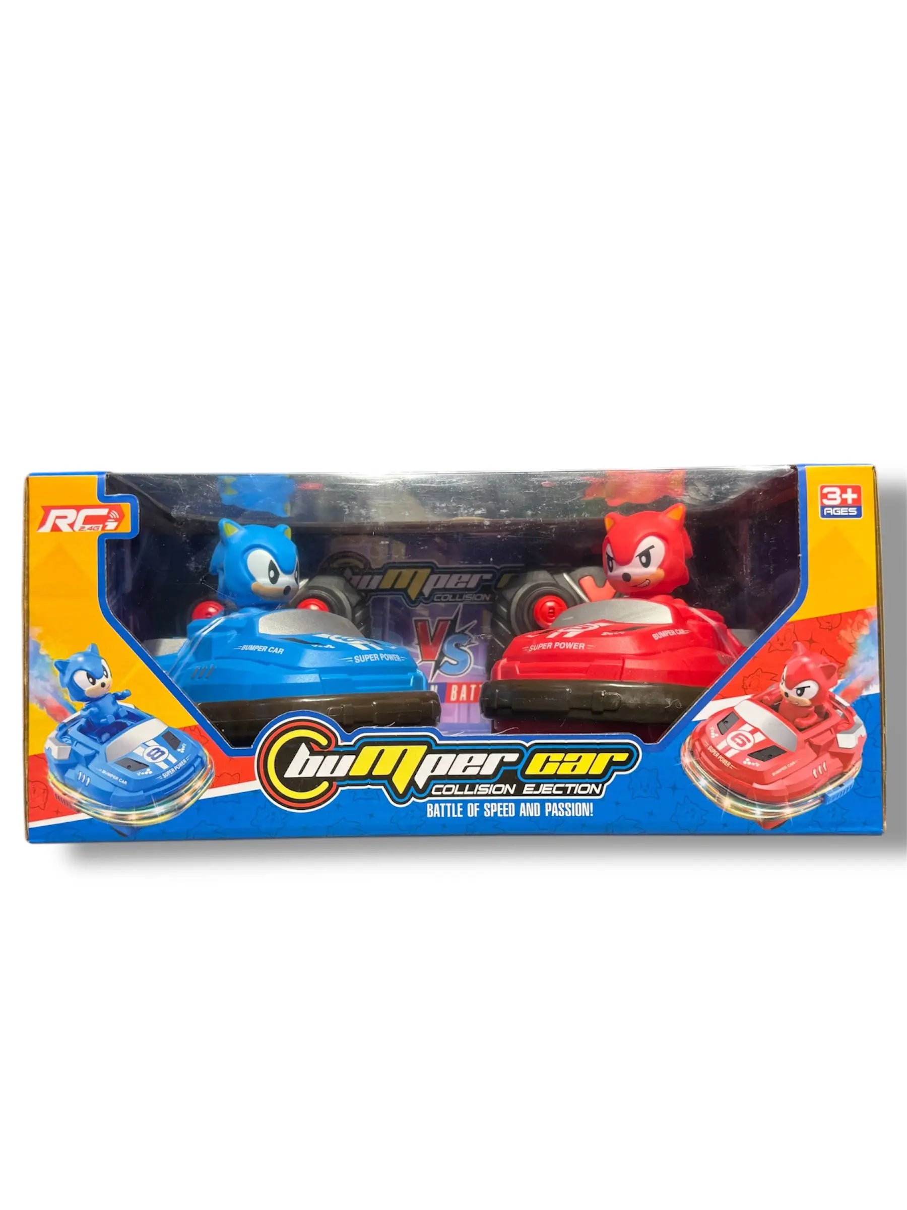 Sonic VS Bumper Cars – Smoke Effect Battle Set Tahito toys