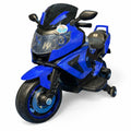 Tahito Toys BMW motorcycle with key, detailed miniature toy bike in black with silver accents, realistic design and accessories.