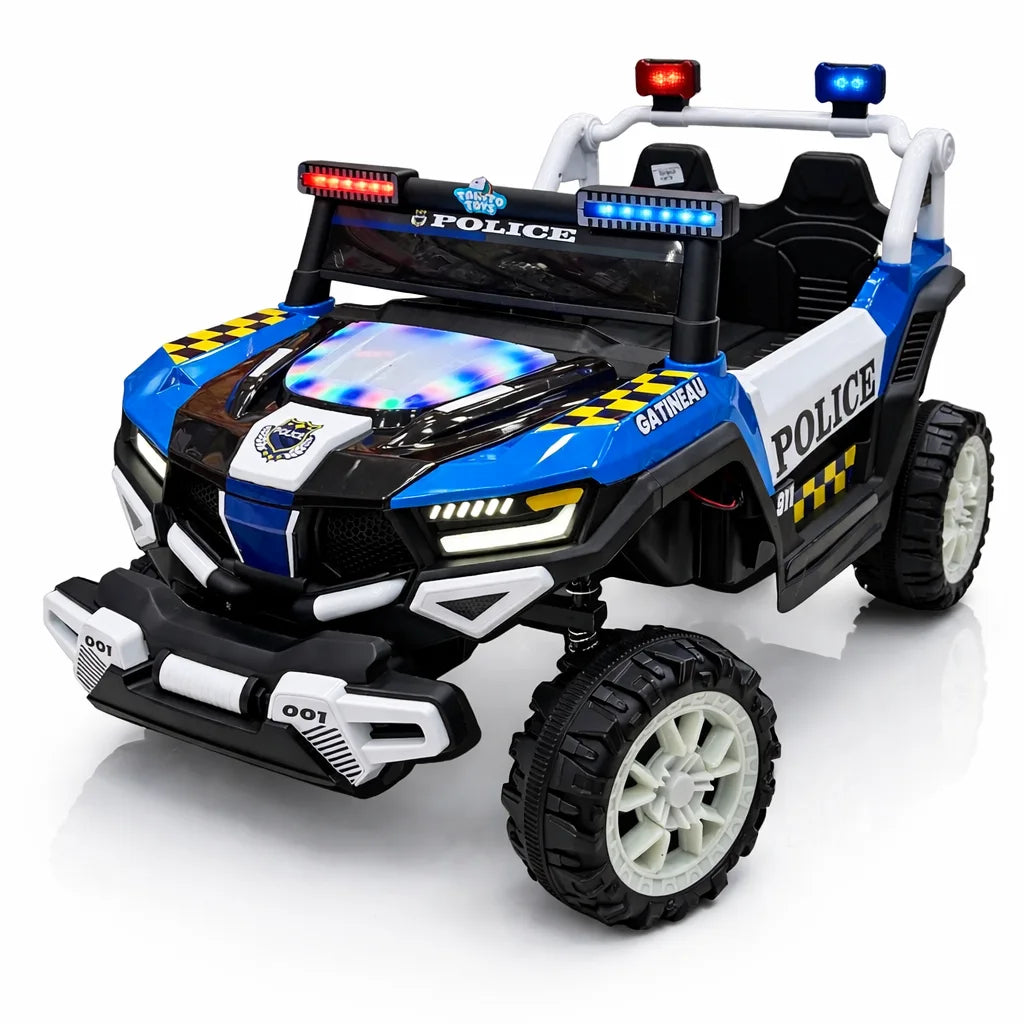 police safari car Tahito toys