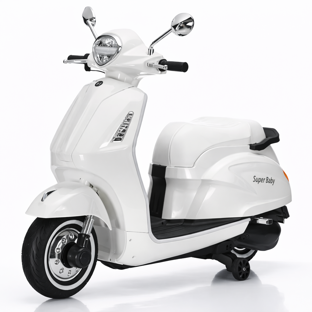 Large duck Vespa-style scooter toy Tahito toys