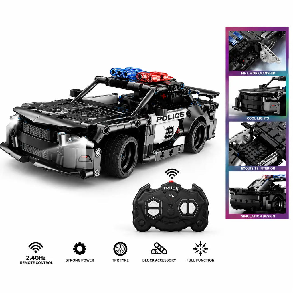 Police Building Car – Remote Control Car Tahito toys
