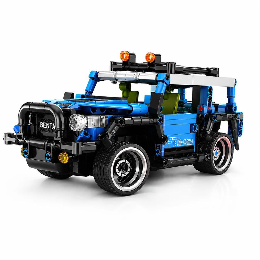 Remote Control jeep Car Building Kit – 377 Pieces Tahito toys
