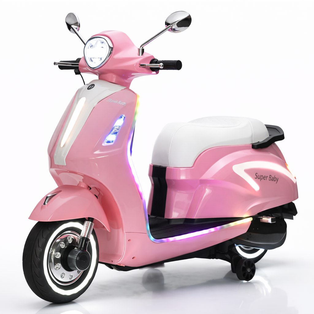 Large duck Vespa-style scooter toy Tahito toys