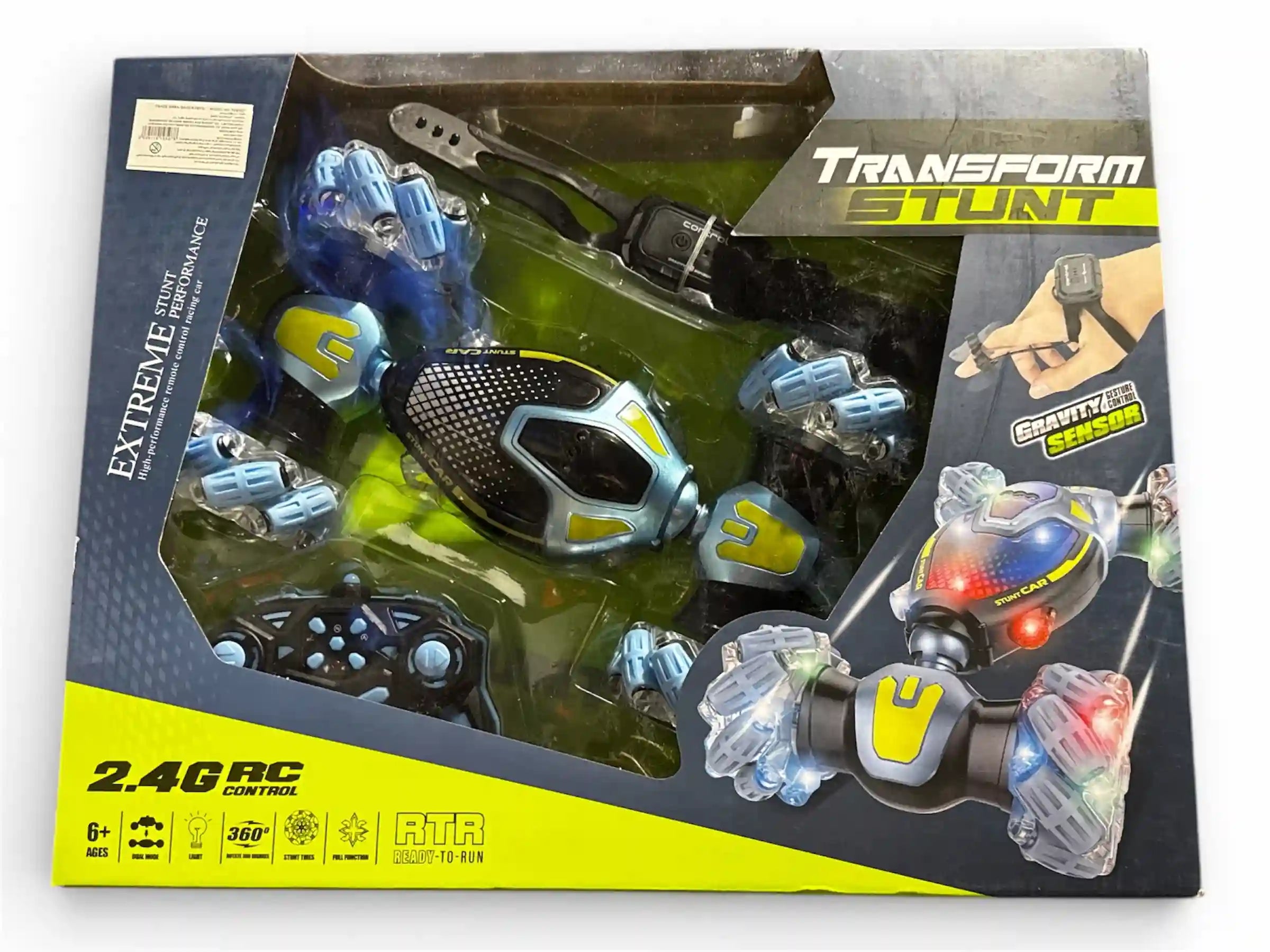 High-Performance RC Racing Car – Transform Stunts, Dual Mode & Gesture Control Tahito toys