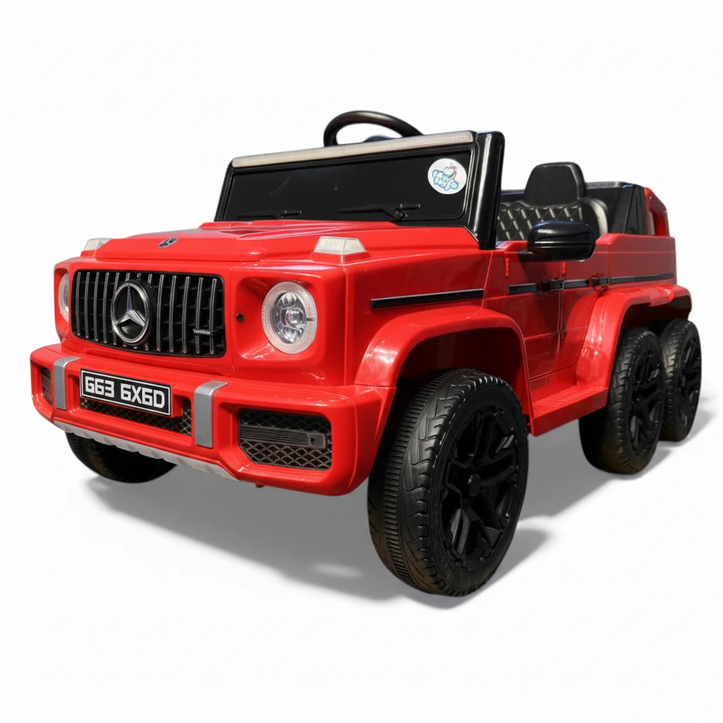 Tahito Toys Mercedes G-Class 6x6 model toy vehicle with detailed exterior and rugged design, perfect for collectors and kids.