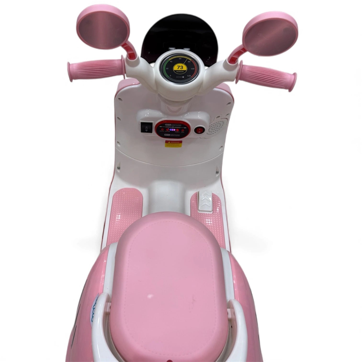 Tahito Toys Vespa Rolls-Royce toy model in red with detailed design, perfect for collectors and young enthusiasts.