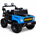 Tahito Toys Ford 4x4 toy vehicle, detailed miniature off-road truck with rugged tires and vibrant blue color.