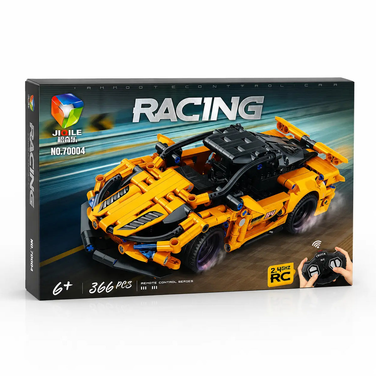 Remote Control Car Building – 366 Pieces Tahito toys