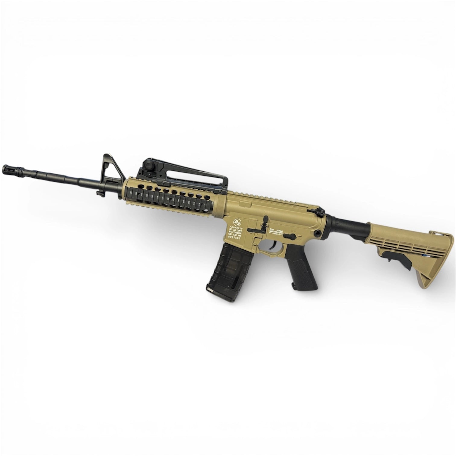 Tahito Toys M4A1 Gel Blaster Toy Gun with realistic design and vibrant colors, perfect for outdoor play and target practice.