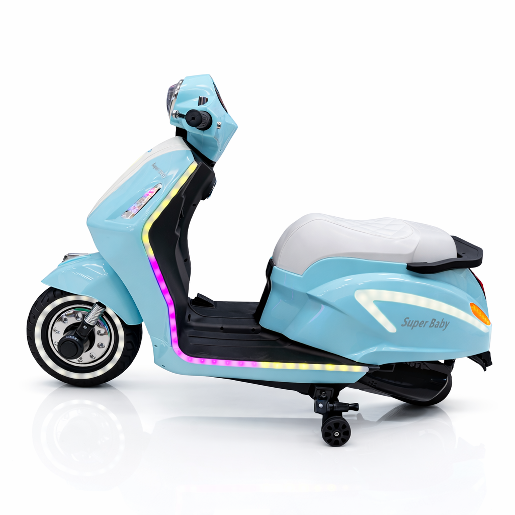 Large duck Vespa-style scooter toy Tahito toys