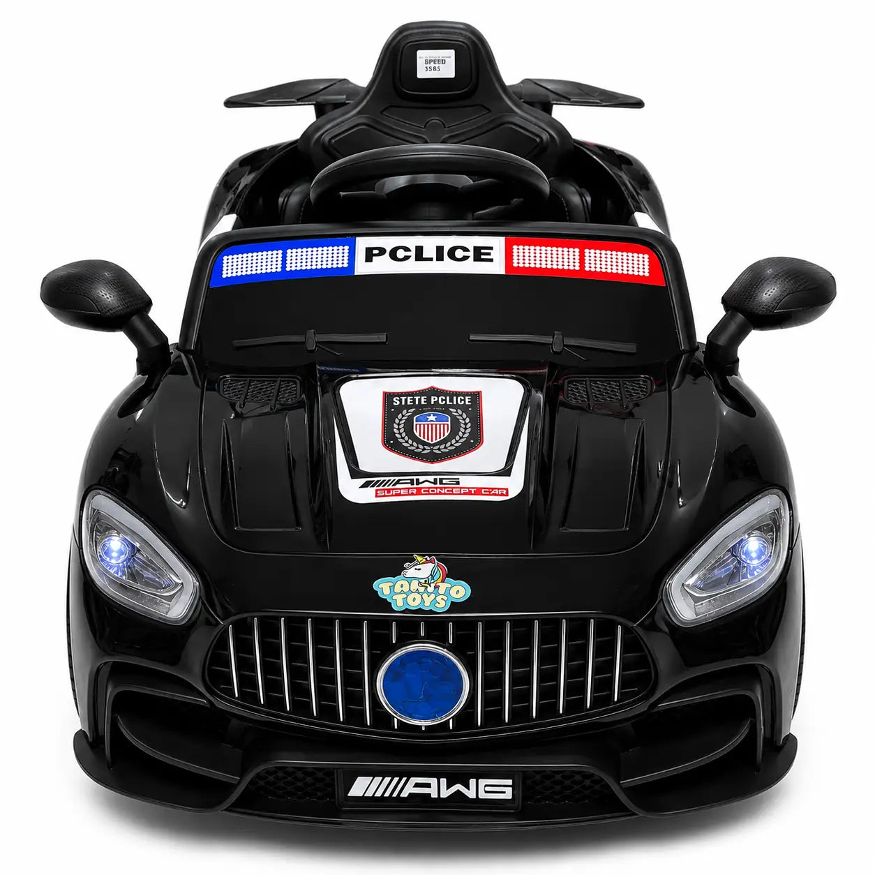 mercedes police mini Tahito toys