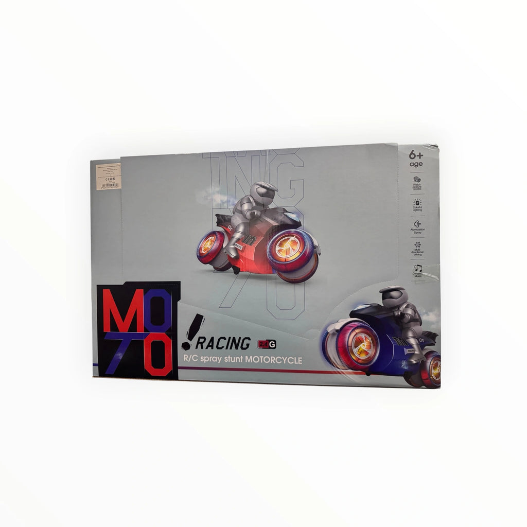 R/C spray stunt motorcycle Tahito toys